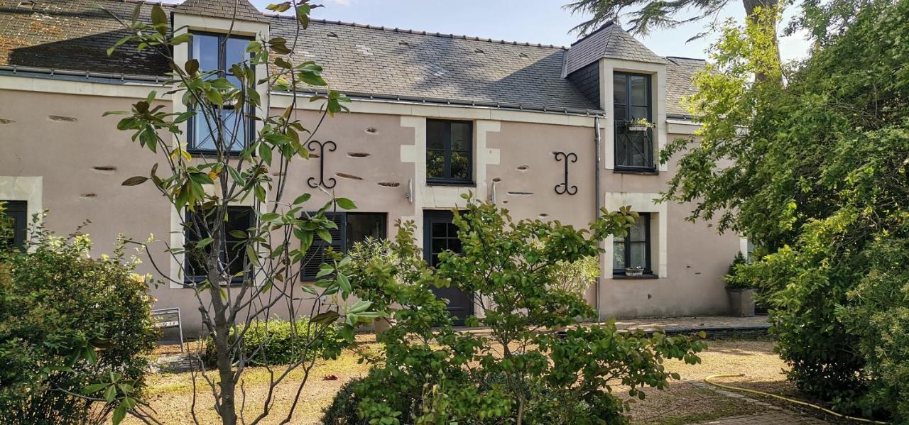La Demeure Du Goupil Acomodação com café da manhã Brissac-Quince Exterior foto